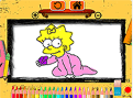 BTS Simpsons Coloring Book