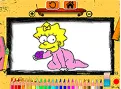 BTS Simpsons Coloring Book
