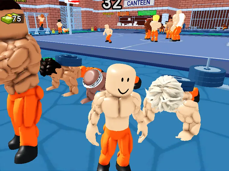 Obby: Pump Up Your Muscles
